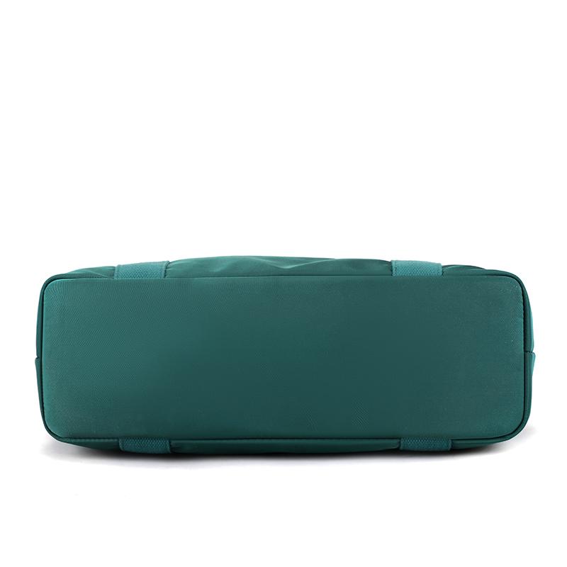 Women's Nylon Bag Large Capacity Tote Bag Multi-Pocket Lightweight Water-Repellent Handbag