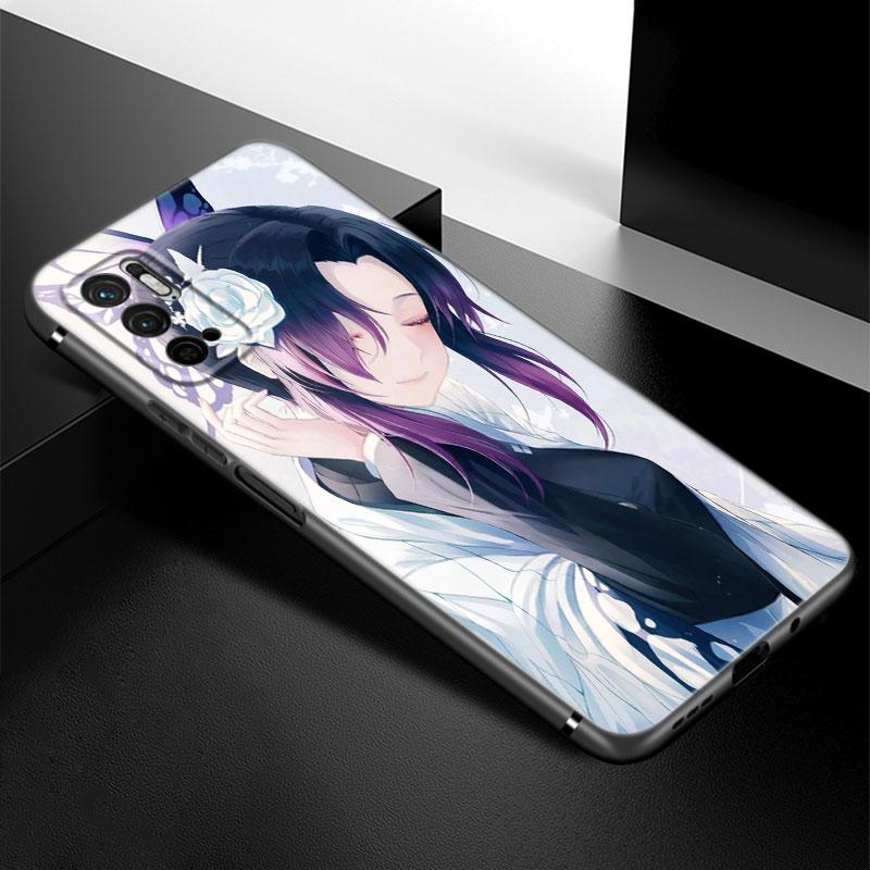 Anime Demon Slayer Phone Case For Xiaomi Redmi Note 7 8 9 10 Lite 11 11E 11T 12 Pro 11S 4G 10T 5G 8T 9S 10S Soft TPU Black Cover