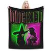 Wicked For Good Blanket  Super Soft Plush Throw for Kids and Adults Funny Flannel Bedspread for Couch Bed Cover