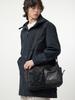 [Unisex] Travel Lucent Midi Messenger Bag - Black Heuk306Bmzblk