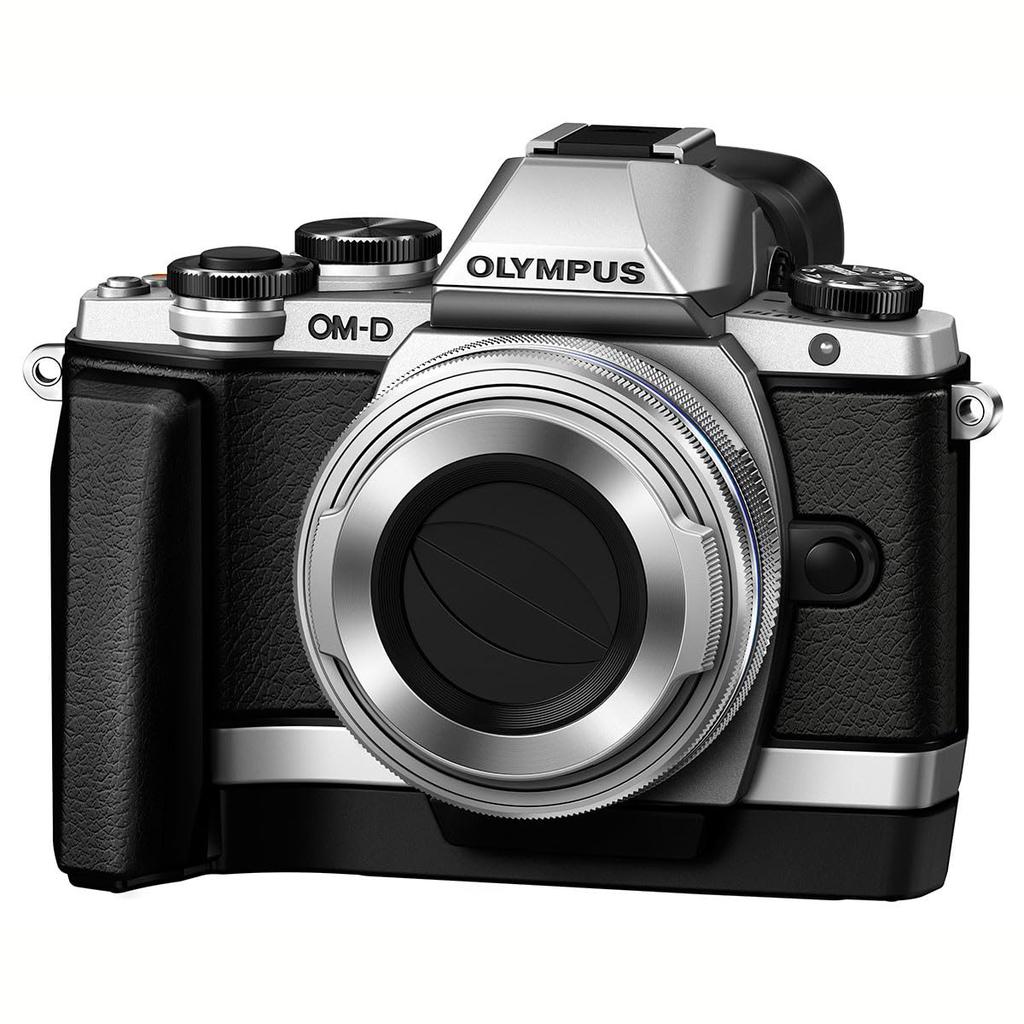 Automatic lens cap for OLYMPUS DIGITAL ED EZ Silver SLV opening/closing M.ZUIKO 14-42mm F3.5-5.6 LC-37C