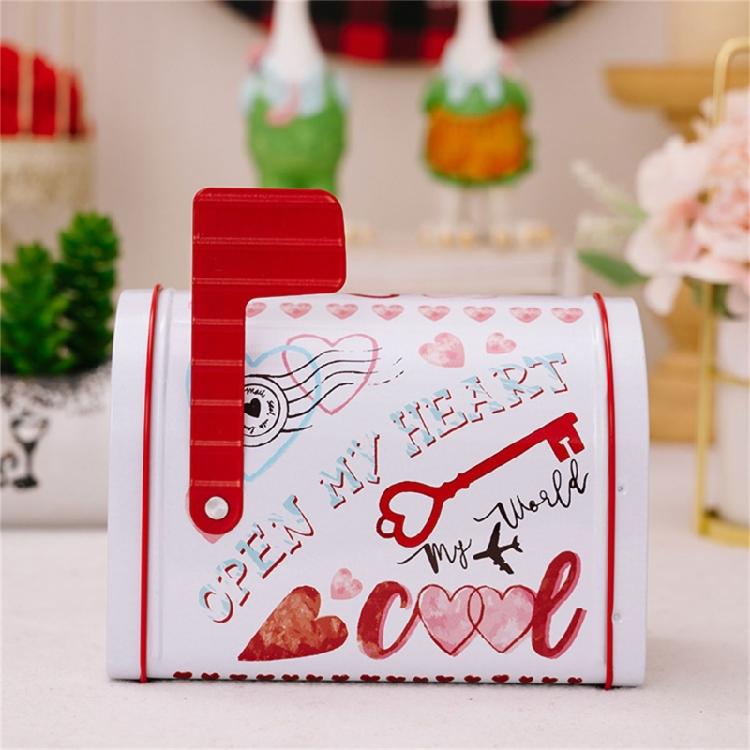 Mini Handy Container Iron Gift Box for Loose Leaf Tea Mailbox Ornaments