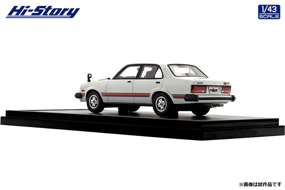 Inter Allied Hi Story ISUZU GEMINI Sedan White Finished Product HS472WH 1/43 ZZ/T (1981)