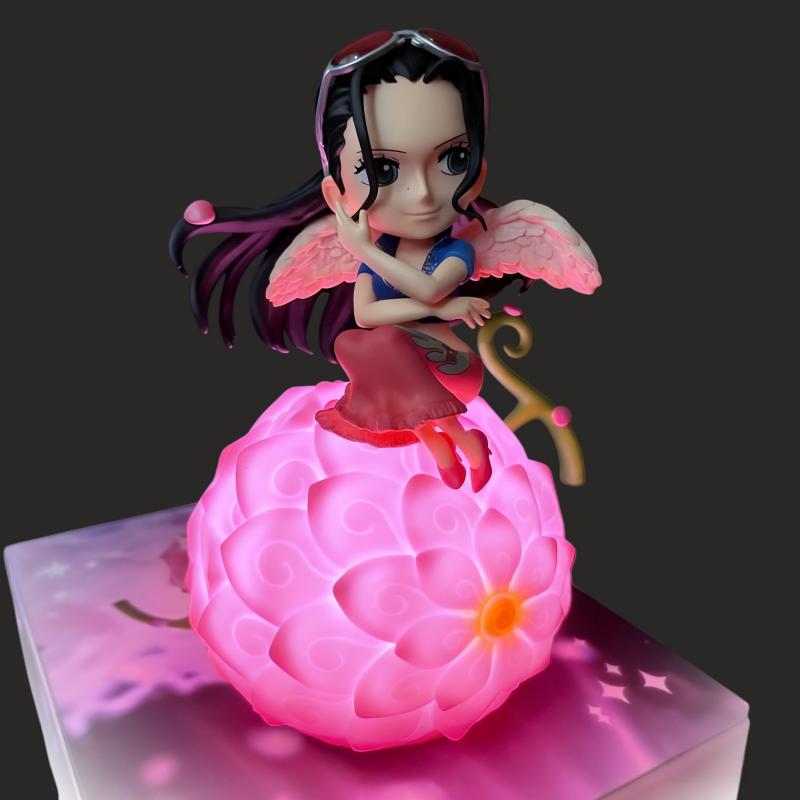 Anime One Piece Devil Fruit Robin Ace Luffy Nico Night Light Figure Model Figure Desktop Ornament Christmas Gifts Trendy Toys