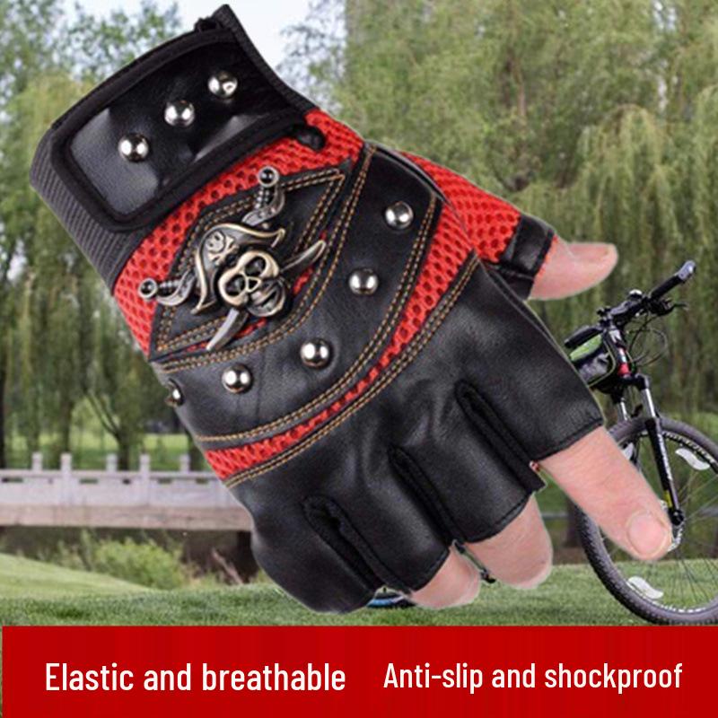 

Men s Half-Finger Mountaineering & Cycling Gloves - Non-Slip, Breathable, Wrist Support, Wear-Resistant One Size