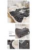 Solid Color Winter Lamb Wool Double Layer Jacquard Velvet Blanket