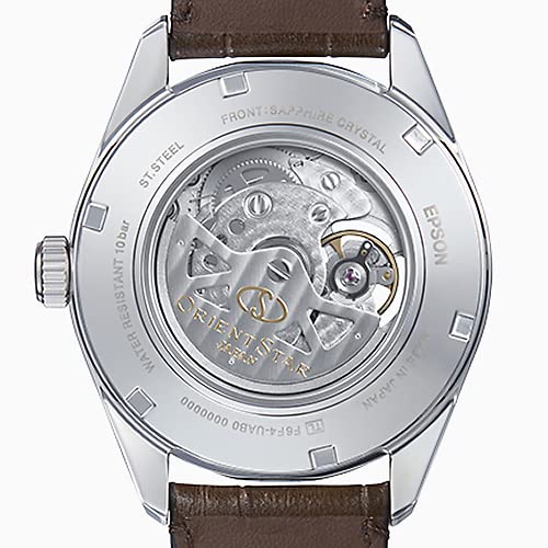 ORIENT ORIENT STAR Automatic Skeleton Watch RK-AV0008Y Open Heart Men's Brown
