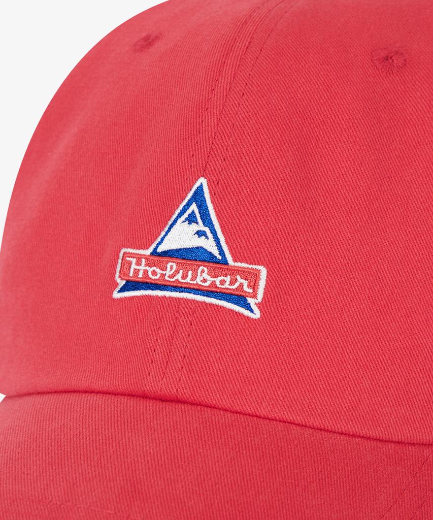 Holluba 6P Logo Cotton Cap Red