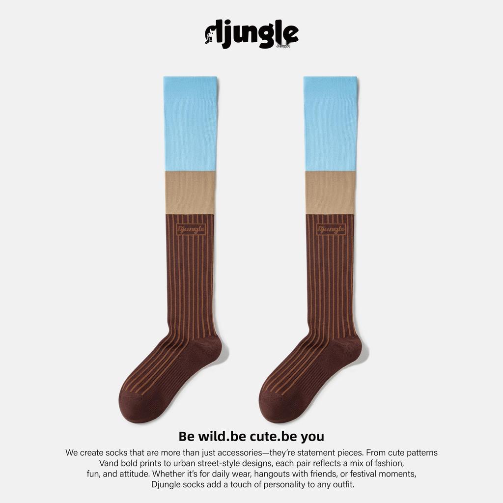 Women's Non-Slip Over-the-Knee Sports Socks for Tennis, Hiking, and Badminton