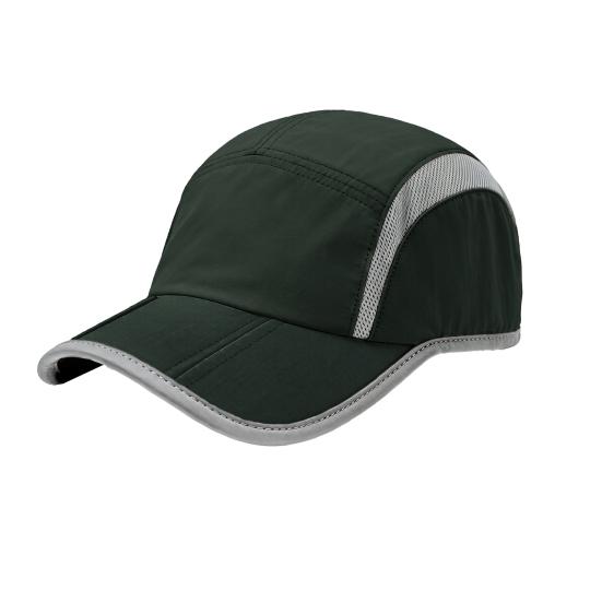 

Baseball Hat Extended Brim Breathable Mesh Foldable Sunshade Cap Portable Quick-Drying Outdoor Exercise Hat армия зеленый