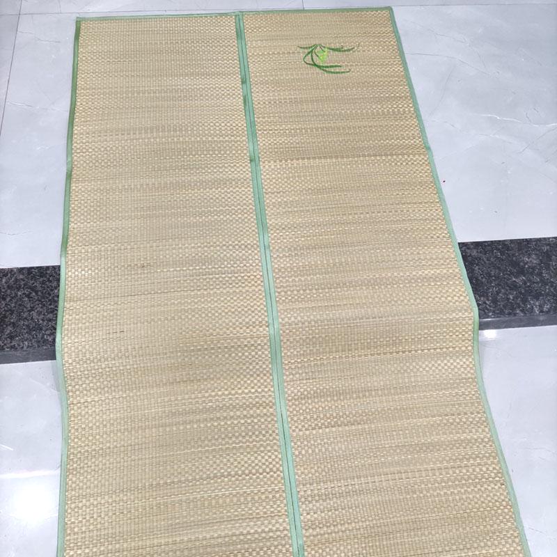 Chinese Style Thickened Foldable Straw Mat with Free Shipping - Customizable for Dorms, Traditional & Natural Design