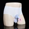 Cross-border Men's Underwear Jj Set Stockings Briefs Ice Silk Seamless Bullet Separation Sexy Large Size Shorts Men's Underwear