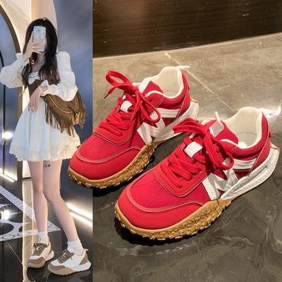 New Women's Sports Shoes  Spring Fall Retro German Training Shoes Women's Casual Shoes Women's Sports Shoes