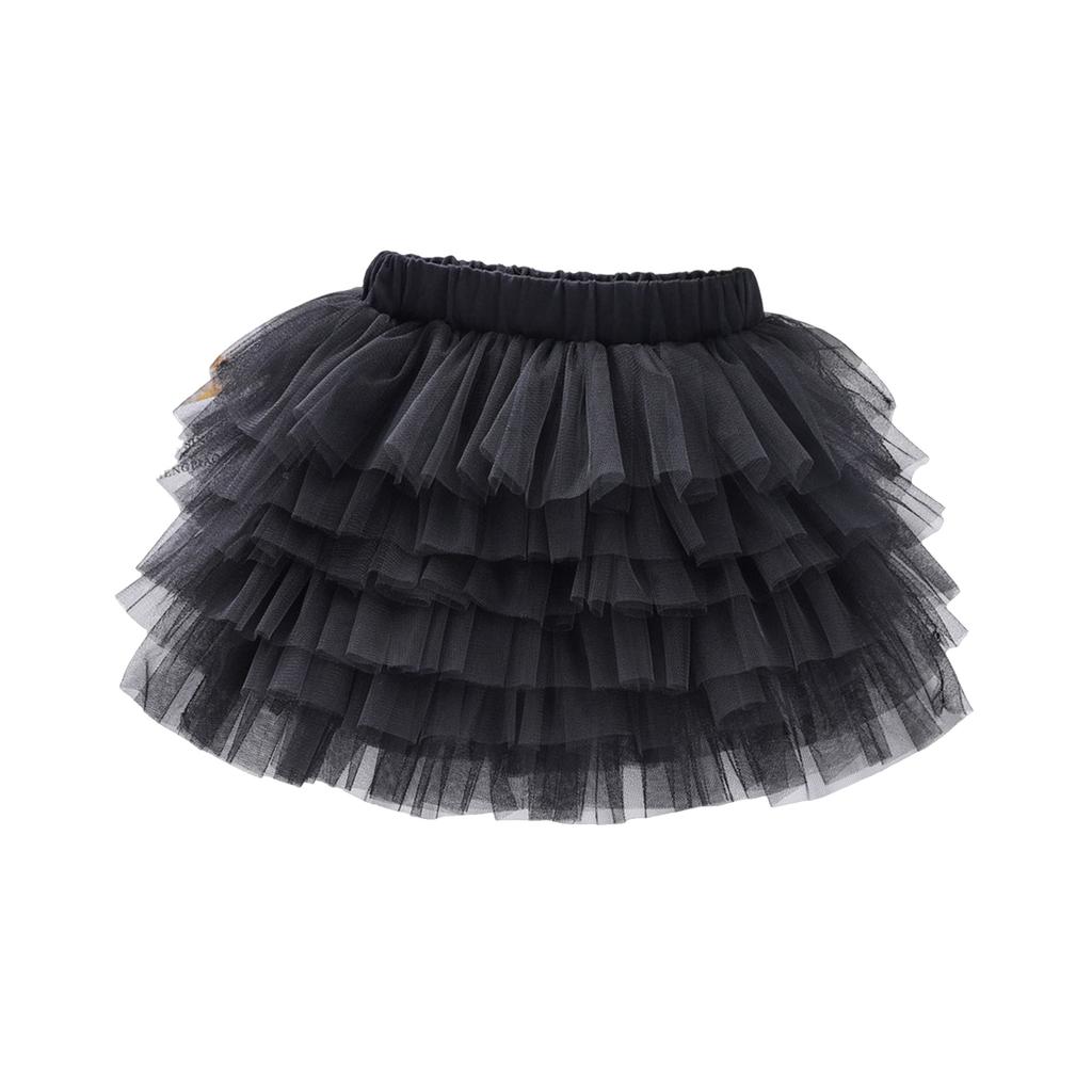 Summer Kids And Girl's Mesh Half Body Skirt