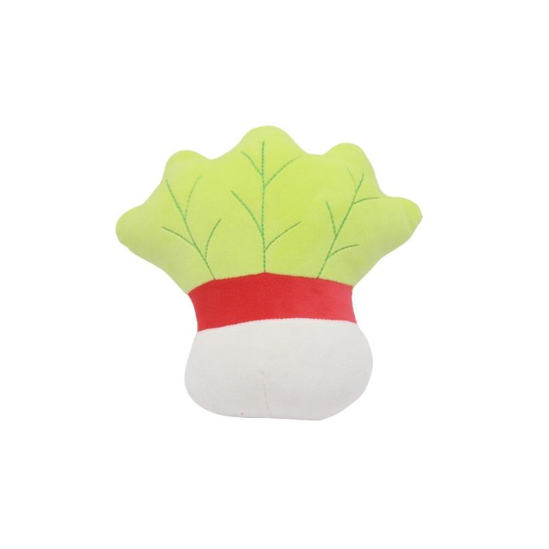 Cuddly Plush Fruits Vegetables Keychain Pendant Dolls Banana Orange Peach Eggplant Carrot