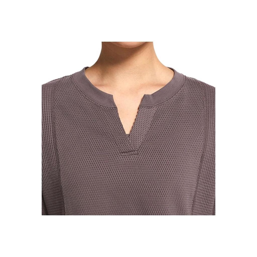 Nike Yoga Dri-Fit Luxe Short Sleeve Crew Neck T-Shirt Women Tops Mineral-Purple DJ8450-202