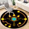 1pc Legend Zelda Symbol Office Round Area Rug, Under Office Chairs Bedroom Living Room Home Decor, Room Decoa1016239