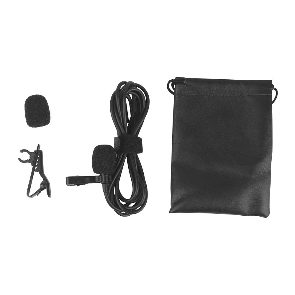 Omnidirectional Electret Condenser Lavalier Microphone with 3.5mm TRRS
