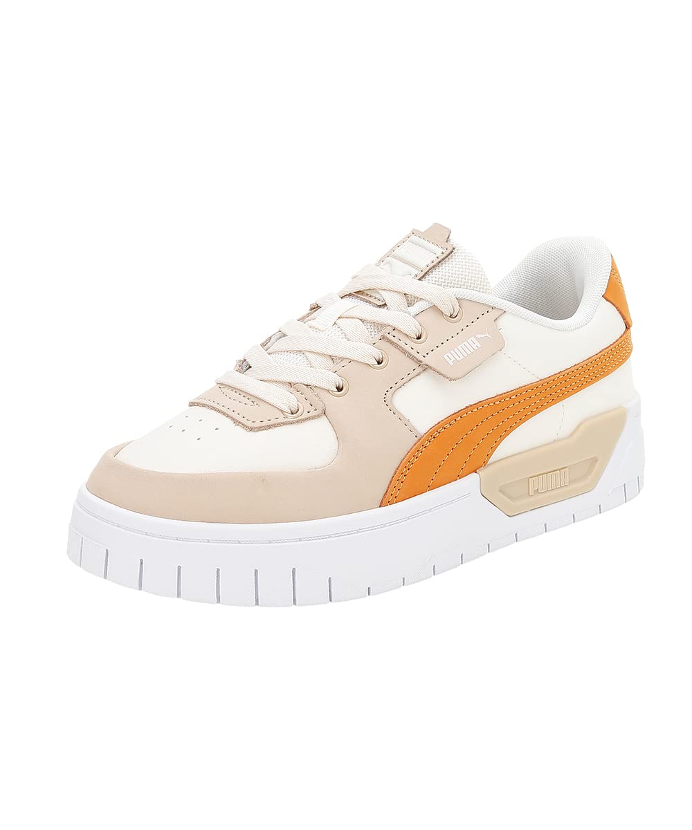 

Puma CALI Dream Platform Thick 2022 Size Sneakers, Sole, Pastel, 385597, Women s, Fall/Winter Colors, Pristine/Puma White/Light Sand, 23.5cm