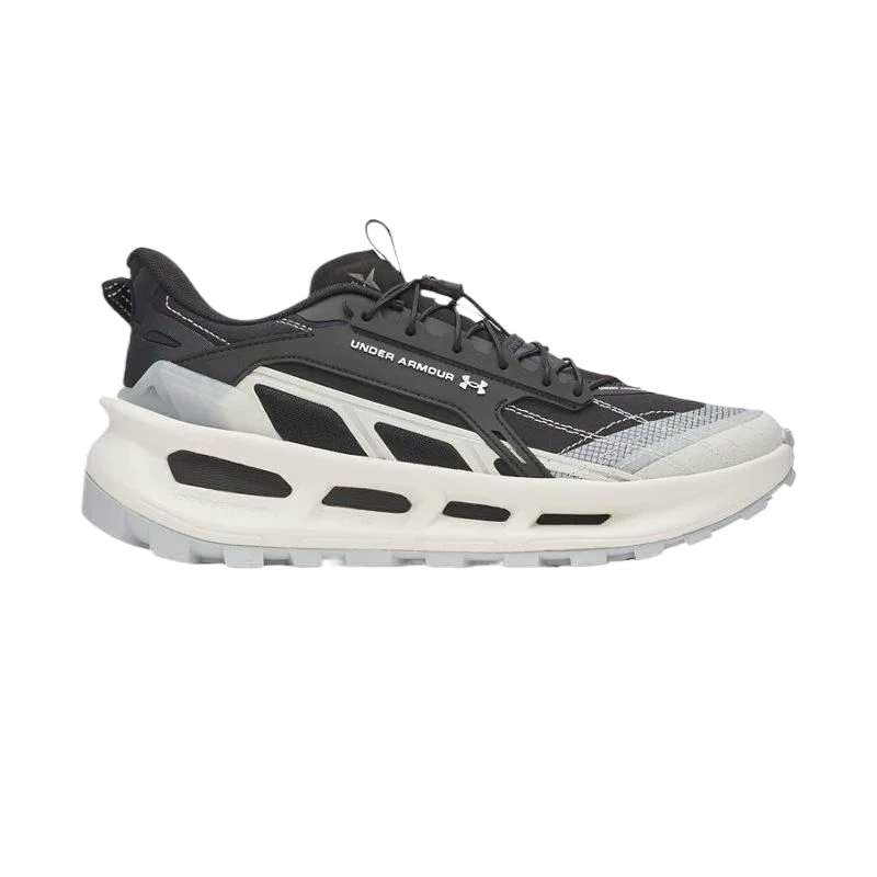 Under Armour Pantofi de exterior Unisex UA Explor Trail HOVR Summit White/Black/Mod Gray 6012791-110