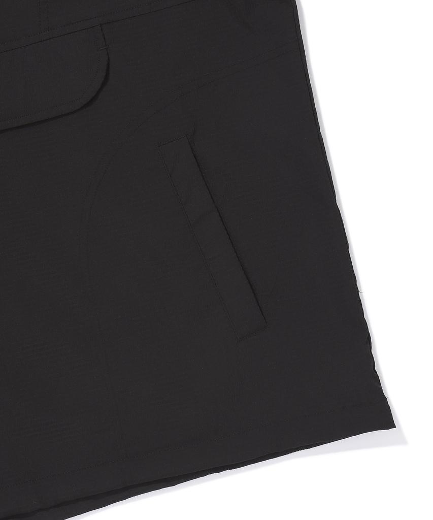 Bbc Earth Cutline Half Anorak Black