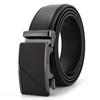 Frosted Automatic Buckle Edge Two-Layer Cowhide Belt, Business And Leisure Men'S Trendy Belt