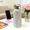 Rhinestone Thermal Cup Stainless Steel Mini Insulated Bottle Portable Bling Travel Mug Luxury Gift for Women