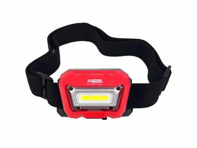Awtools Black Line Headlamp Fronte Cob Led With Motion Sensor Black Line