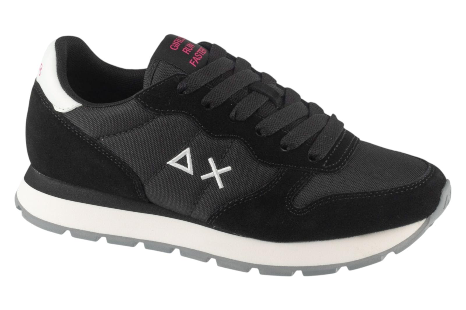 SUN68 Ally Solid - Dames Sneakers Schoenen Zwart Z46201-11 , Maat: EU 40