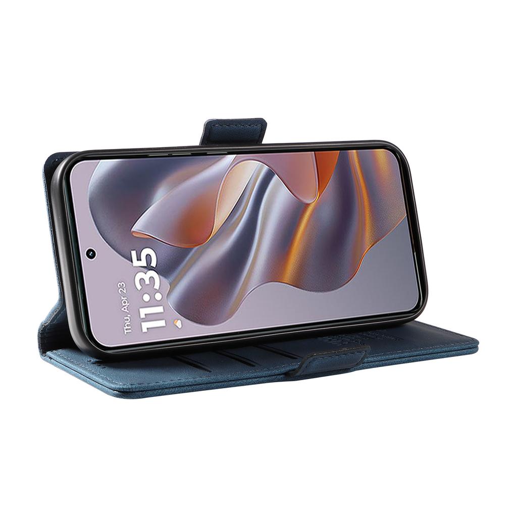 YIKATU YK-005 For Motorola Edge 50 Neo 5G/Moto S50 5G/Thinkphone 25 5G Case PU Leather Wallet Phone Cover Skin Touch Feeling