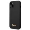 Guess Guhcp14Mslsmk Iphone 14 Plus / 15 Plus 6.7 Czarny/Black Hard Case Silicone Vintage Gold Logo