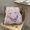 1pc Anime Asobi Asobase Characters Pillow Case Fashion Square Pillowcase Bedroom Sofa Room Ins Decoration Leisure