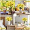 Artificial Flowers Narcissus Silk Bridal Bouquet Wedding Wreath Outdoor Garden Festival Home Room Vase Table Diy Gift Decoration