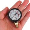 Jojofuny Air Compressor Pressure Gauge with Case, 0-12kg, High Accuracy, Brass Fittings, Bottom Mount Design, for Industrial and Home Use
