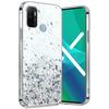 Oppo A53 2020 Case, Glittery, Transparent