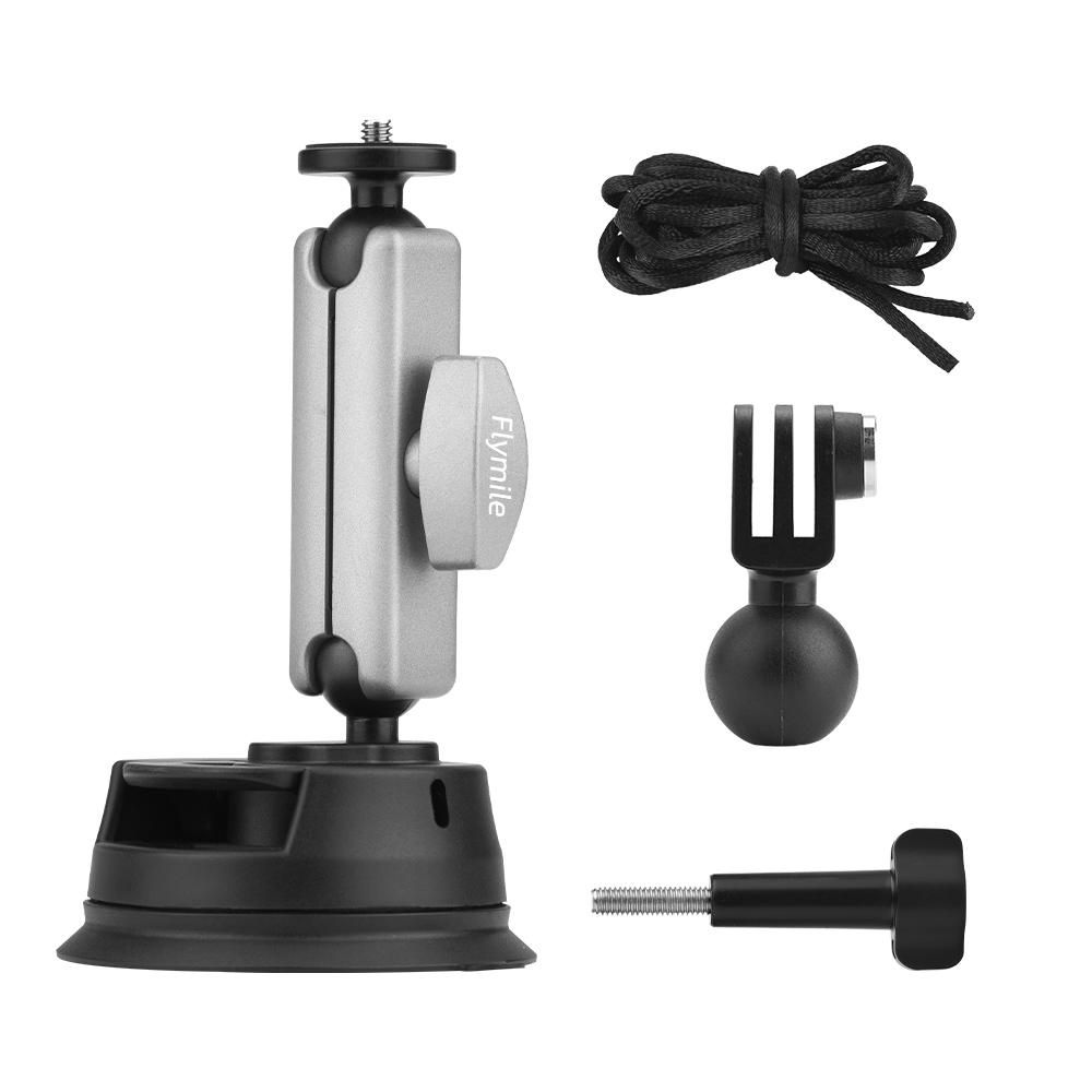 

Suction Cup Camera Car Mount for Instar 360 X5/Gopro Hero13/Pocket3 Camera Mount Windshield Stand Bracket Accessories