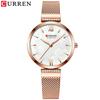New CURREN Women Watch Waterproof Silver Ladies Wristwatch Top Brand Female Wrist Watches Girl Clock Relogio Feminin