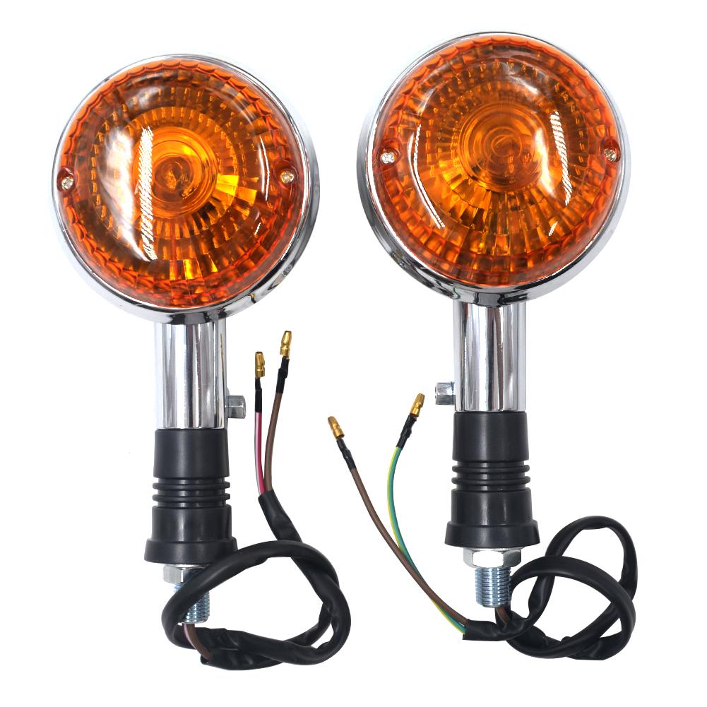 Turn Signal Light Lamp For YAMAHA V-star V-MAX1200 XVS400 XVS650 XVS1100 Virago XV250 XV400 XV1000 XV 535 VMAX Vstar 1Pair