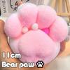 11cm Squeeze Bear Paw Toys Cute Soft Abreact Relief Relax Toys Sticky Decompressing Pinching Cat Paw Stress Relief Squishy Toys