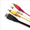 5 Feet Video Audio AV Cable 1080P VGA Cord HDMI Male To 3 RCA for TV HDTV DVD Consumer Electronics