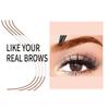 Liquid Brow Pencil Waterproof Impermeable Water Eyebrow Pencil Simulation Four Claw Eyebrow Pencil