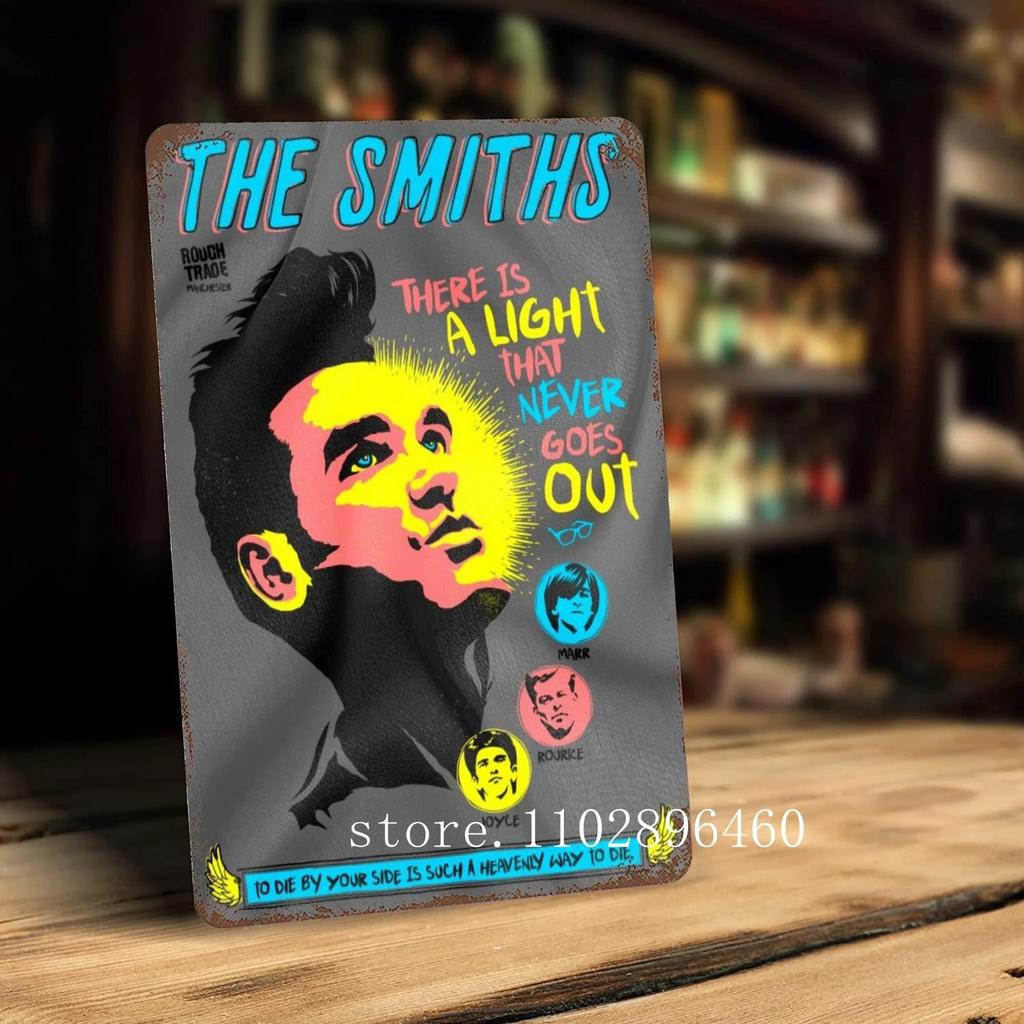 The smiths Metallschilder & Schilder Wanddeko Vintage Blechschilder Captain Metall Poster Deko für Bar Pub Club Wanddekoration