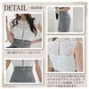 GRAXIA Cabaret Mini Tight Hostess Cabaret Club Lounge Gingham White x Size L Dress, Dress, Dress, Dress, Dress, Dress, Check, Slit, Ruffle, Monotone,