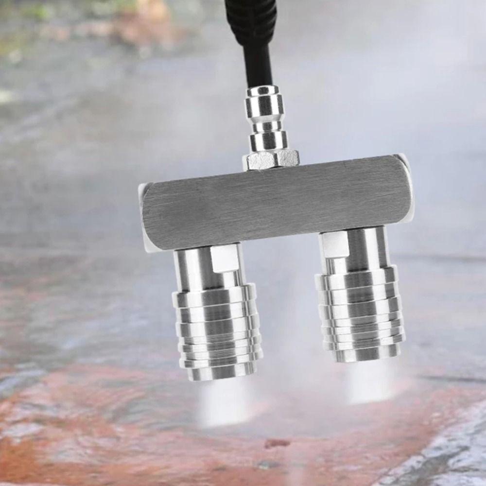 4000 PSI Power Washer Nozzle Quick Connector Dual Nozzle  Pressure Cleaning