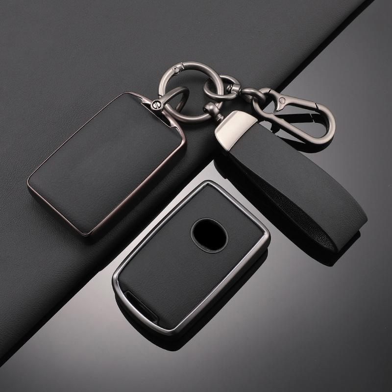 Interior Mouldings TPU Leather Car Key Case Full Cover Shell For Mazda 3 Alexa CX30 CX-4 CX5 CX-5 CX8 CX-8 CX-30 CX9 CX-9 Protec