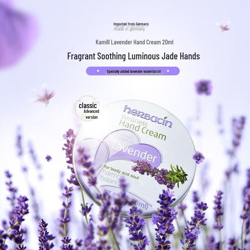 Herbacin Handcreme mit Lavendelduft