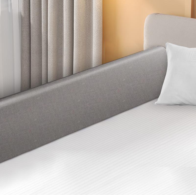 Soft Padded Bed Rail Guard for Children's Crib, Baby Safety Rail Protection