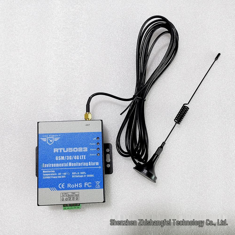 RTU5023 GSM Relay: 2G/3G/4G Remote Control, Humidity Monitoring, SMS Alarm, Mobile App Operable.