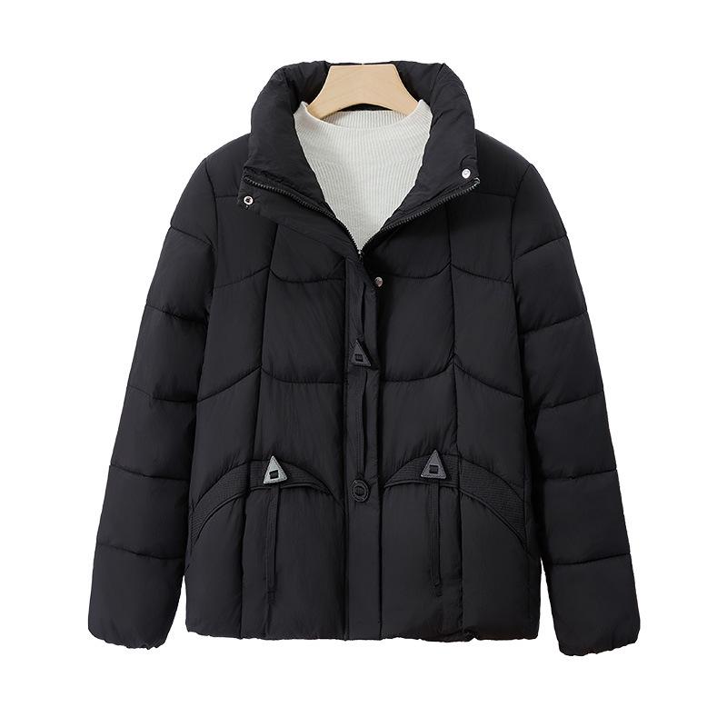 Women's Short Cotton-Padded Down Jacket 2025 Winter Fashion – Petite, Warm, and Stylish Outerwear