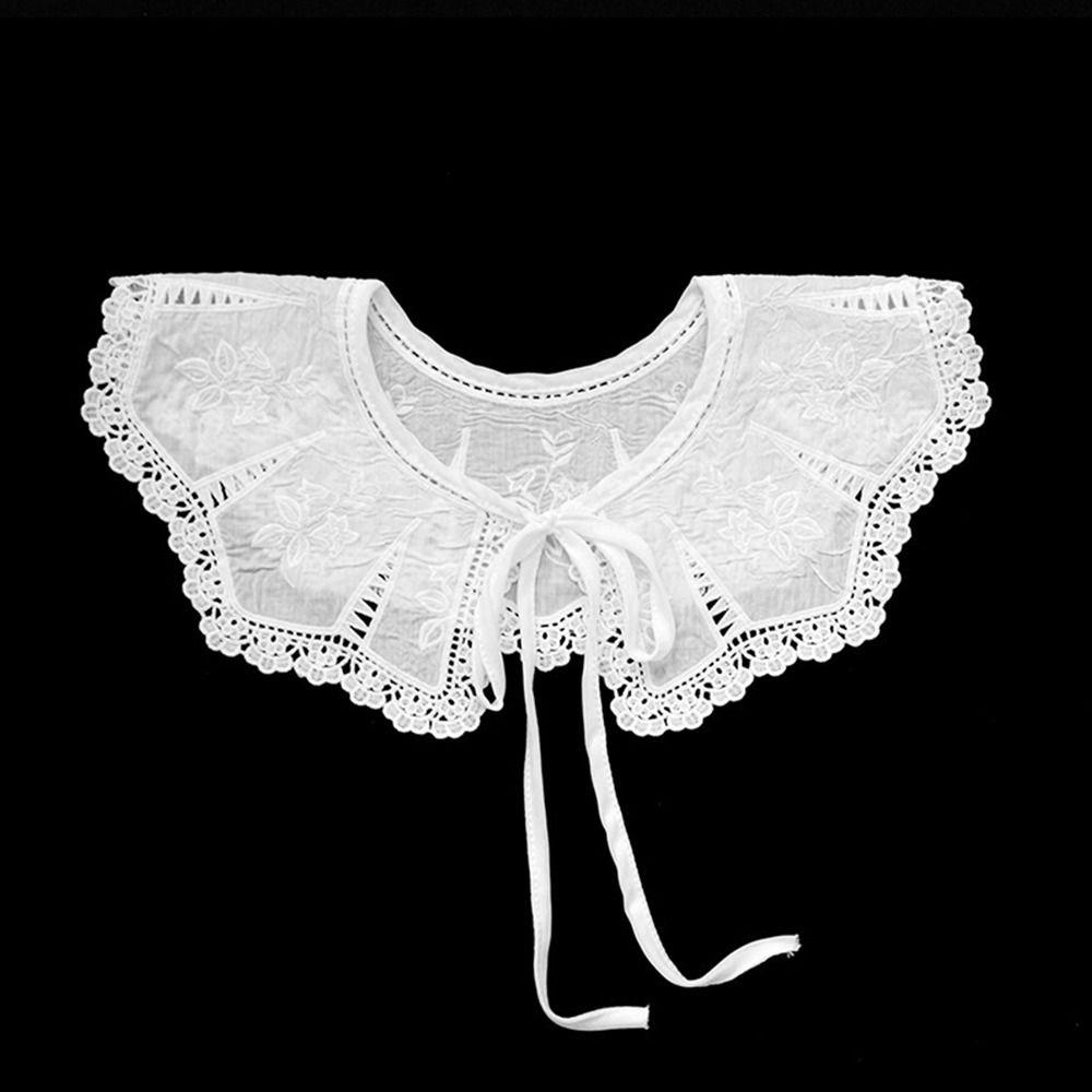 Wraps Detachable Embroidery Shirt False Collar Women Shawl Doll Fake Collar Fake Collar Mini Cape